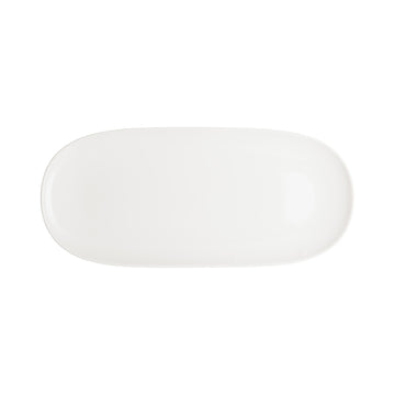 Porcelain – White Large Platter Denby